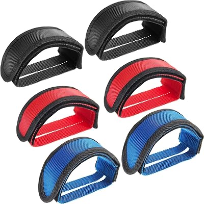 3 paires de sangles de pédale de vélo, sangles de pied de vélo