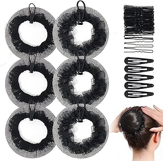 Ensemble de filets à cheveux pour chignon pour queue de cheval filet femmes