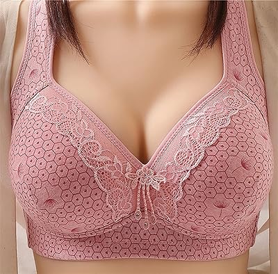 Soutien-gorge à armatures élégant sans couture avec clip sur le devant et couverture
