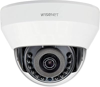 Caméra dôme réseau ir samsung wizenet lnd-6010r 2mp