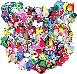 Charms de chaussures de dessin animé, décoration de sabot pour accessoires croco, breloques