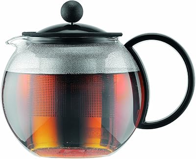 Presse à thé bodum assam, 0,5 litre avec filtre en acier inoxydable