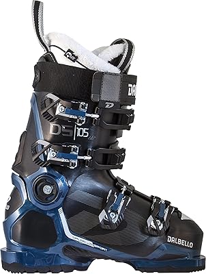 Chaussures de skate dalbello ds 105 wls pour femmes, noir/bleu marine, 8,5