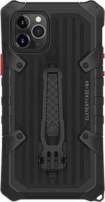 Coque elite black ops mint pour iphone 11 pro max - noir (emt-322-224fx-01)