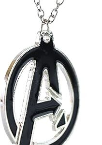 Bioux bijoux collier marvel avengers - logo avengers - collier super-héros - marque a - coffret cadeau inclus - collier avengers endgame, 40 x 33 mm, sans pierre, 40 x 33 mm, sans pierres. Des produits authentiques à prix réduits sur Diaytar Sénégal