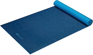 Tapis de yoga gaiam de couleur unie, tapis d'exercice et de fitness antidérapant