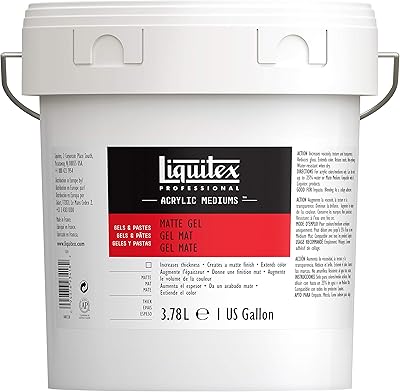 Médium gel mat professionnel liquitex 378 litres (128 oz)