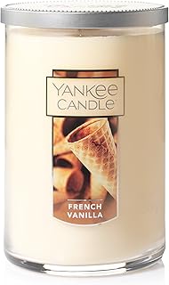 Yankee candle bougie à la vanille française, tasse classique de 623 g, grande