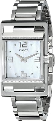 Montre décontractée analogique pour femme en acier inoxydable - t032.309.11.117.01
