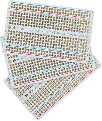 Carte pcb adafruit perma-proto demi-taille paquet de 3 [ada571]