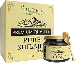 Ultra healthcare shilajit gummies pour l'énergie la concentration et la vitalité de l'himalaya