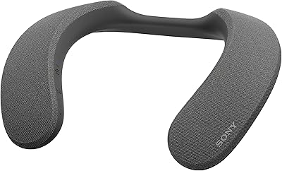 Haut-parleur bluetooth sans fil sony neckband avec son home cinéma personnalisé, srs-ns7 résistant