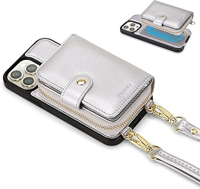 Coque noko pour iphone 14 pro avec porte-carte de blocage rfid