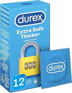 Préservatifs durex extra safe épais et doux - 12 pièces (paquet de 1)
