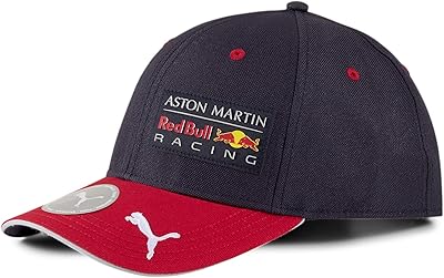 Casquette aston martin red bull replica team, night sky 022606, bleu marine/rouge, taille