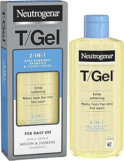 Neutrogena gel shampooing et après-shampooing antipelliculaire 2 en 1, 250 ml