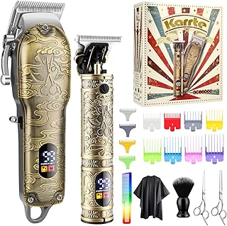 Ensemble de tondeuse à cheveux avancé carti pour hommes kit de rasoir