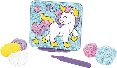 Ressources d'apprentissage color by play foam unicorn