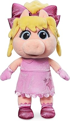 Poupée en peluche disney miss piggy muppet babies taille s