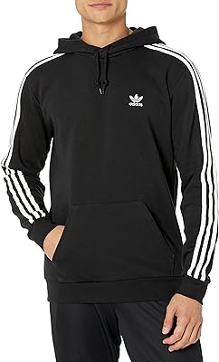 Sweat à capuche à trois bandes adicolor pour homme