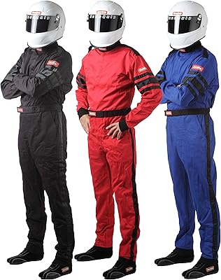 Combinaison de pompier une pièce pour pilote de course rice quip sfi 3.2a/1