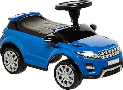 Voiture jouet porteur dorza range rover pour enfants du pied au sol