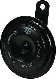 Hella trumpet black disc 92 mm 12 volts 012588071