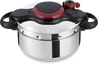 Tefal clipso minit autocuiseur facile à utiliser, acier inoxydable, 6 litres, p4620768