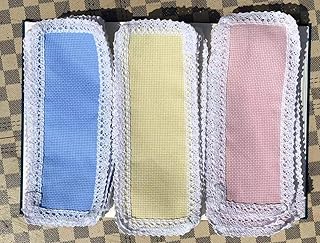Kits de point de croix 12 pièces, livre de marqueurs en coton égyptien