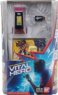 Figurine digimon bandai vital hero - rouge