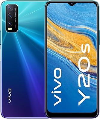 Vivo y20s, nebula blue, 4+128 go, écran halo fullview hd+ de 6,51