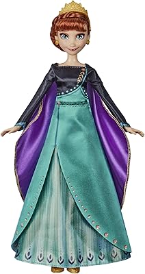Poupée musicale pour enfants, anna de la figurine la reine des neiges