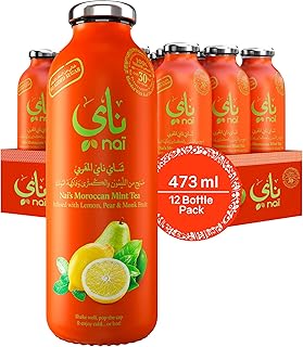 Menthe citronnée marocaine (verre 473ml x 12)