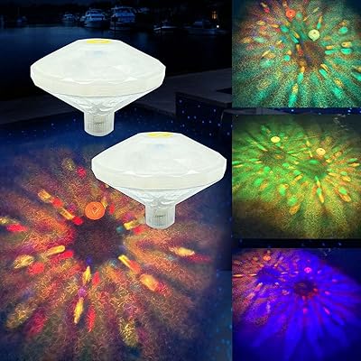 Lampes de piscine flottantes intex, lumières sous-marines, accessoires de piscine avec 7 modes
