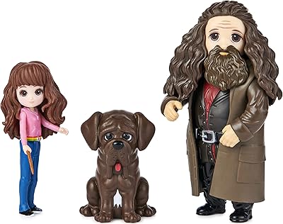 Wizarding world harry potter friendship set minis magiques hermione et rubeus hagrid