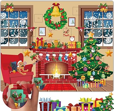 Calendrier de l'avent de noël 2022 pour décorations de compte à rebours