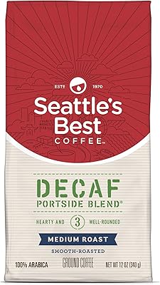 Mélange de café décaféiné seattle (anciennement signature blend #3) café moulu à torréfaction