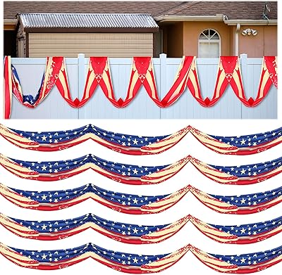 Mixweer 6 pièces grand drapeau patriotique américain rouge blanc bleu à. Diaytar : Votre source de bonnes affaires en ligne