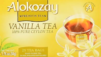 Sachets de thé noir alokzai 25 sachets