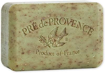 Savon artisanal français pré de provence enrichi en beurre de karité et sauge