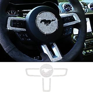 Autocollant de panneau de commande intérieur mitomo bright crystal diamond pour ford mustang