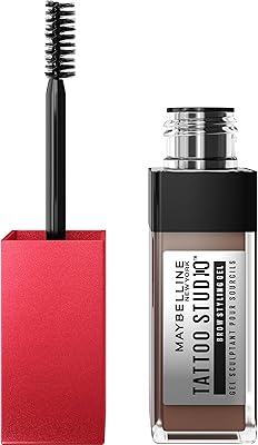 Gel à sourcils maybelline new york tattoo brow 36 heures, brun doux