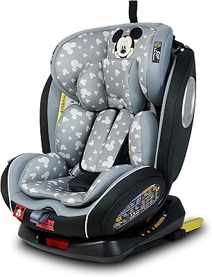 Siège auto bébé 4 en 1 disney mickey mouse - rotation 360 degrés