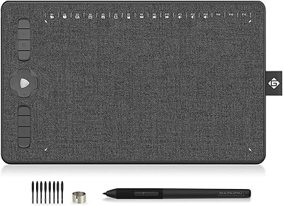 Tablette de dessin graphique jamon m1230 avec touches multimédia à port type-c réversible