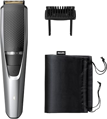 Tondeuse à barbe et barbe pour hommes philips, série 3000, 20 réglages, 60