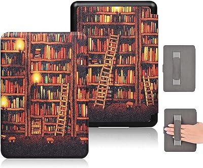 T tercelli slimshell housse de protection avec dragonne pour tout nouveau kindle paperwhite