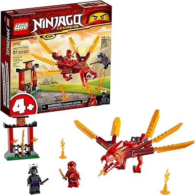 Lego ninjago 71701 legacy kai dragon toy - nouveau jeu de construction 2020