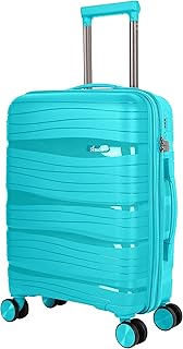 Bagage rigide unisexe en polypropylène, léger 4 roues doubles avec verrouillage logiciel, kh1025