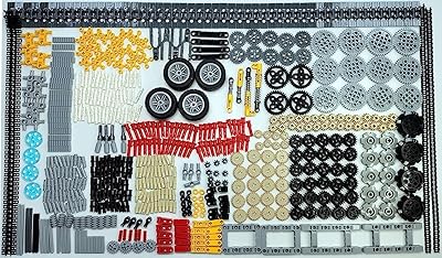 791 pièces moc technic stem parts, connecteurs de roues de voiture, kits