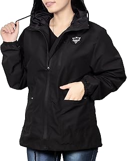 Manteau de pluie imperméable pour femme, léger, zippé, coupe-vent d'extérieur, vestes de pluie
